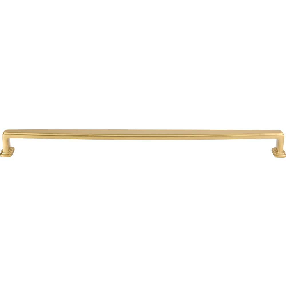 18'' Center-to-Center Brushed Gold Richard Appliance Handle