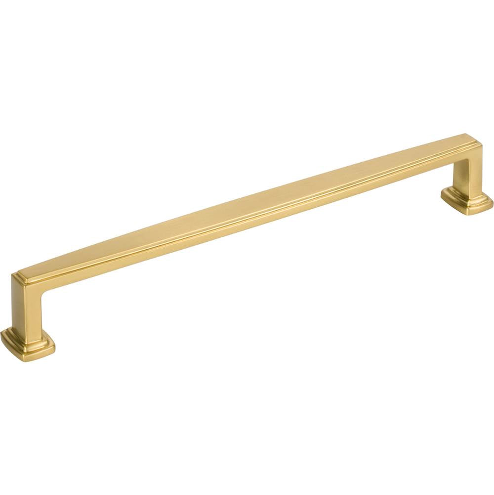 Jeffrey Alexander - 192 mm Center-to-Center Brushed Gold Richard Cabinet Pull - Brushed Gold