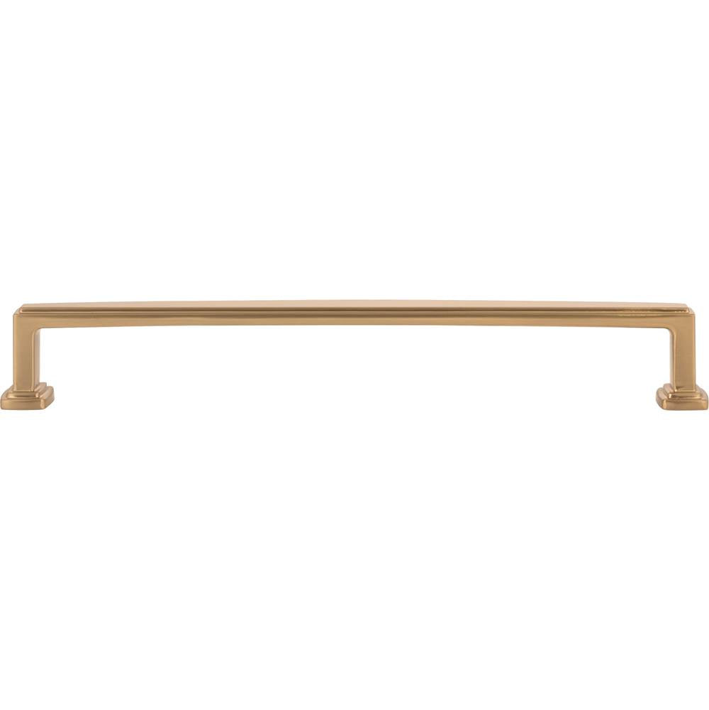 192 mm Center-to-Center Brushed Gold Richard Cabinet Pull