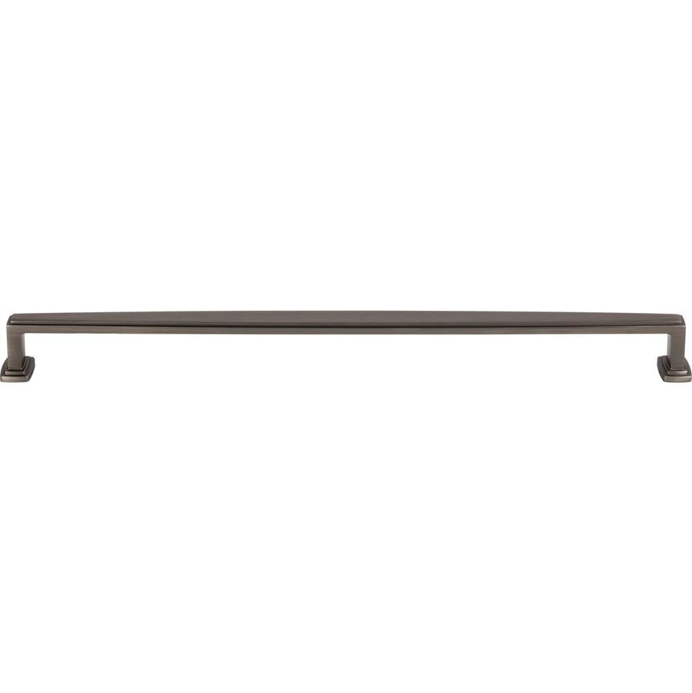 305 mm Center-to-Center Brushed Gold Richard Cabinet Pull