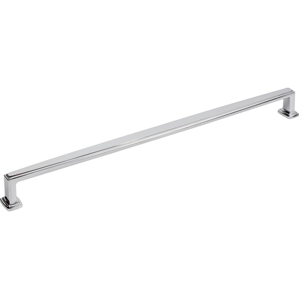 Jeffrey Alexander - 305 mm Center-to-Center Polished Chrome Richard Cabinet Pull - Polished Chrome