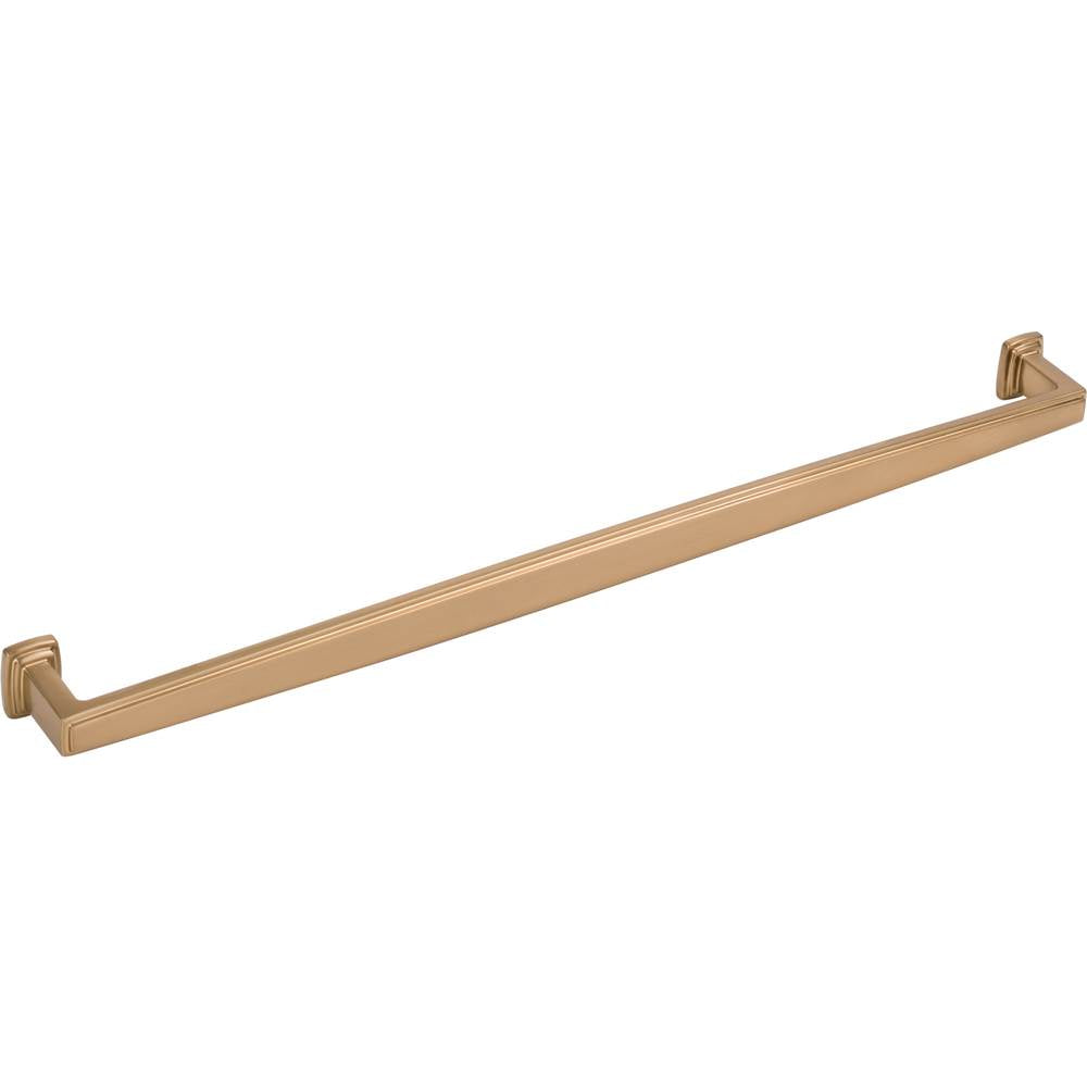 305 mm Center-to-Center Brushed Gold Richard Cabinet Pull