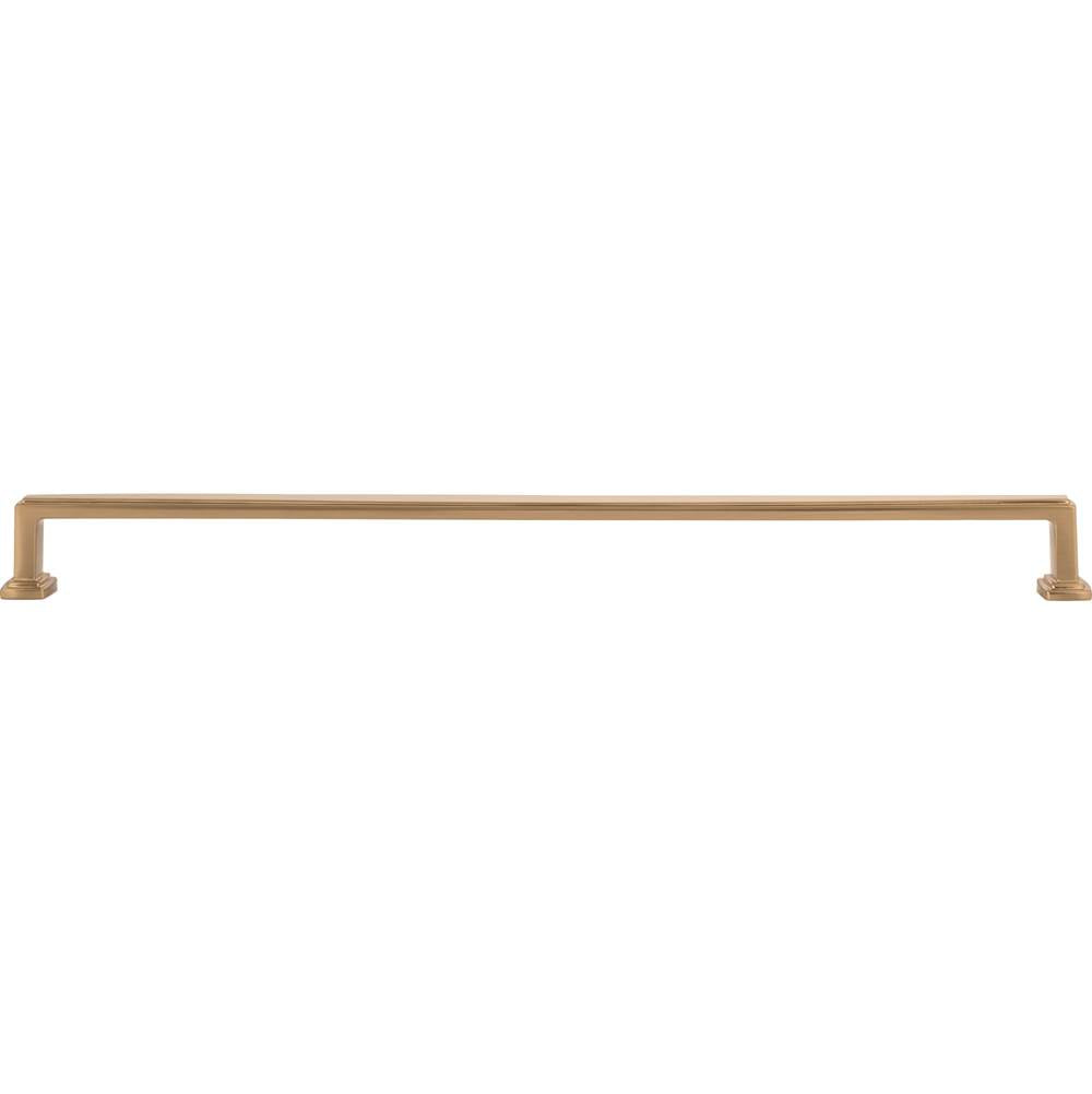305 mm Center-to-Center Brushed Gold Richard Cabinet Pull