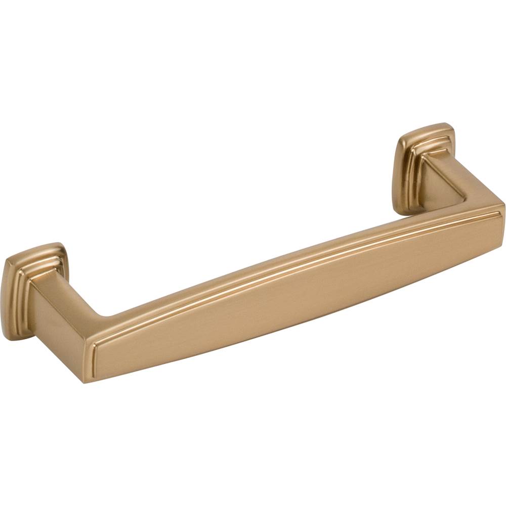 96 mm Center-to-Center Brushed Gold Richard Cabinet Pull