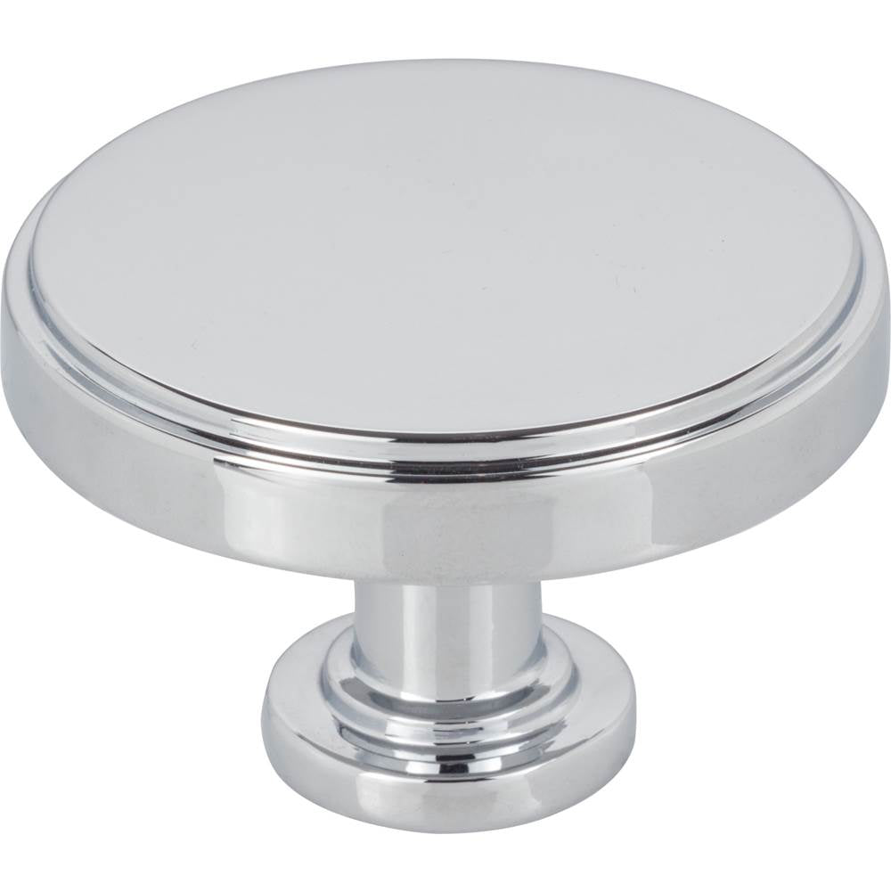 Jeffrey Alexander - 1-3/4'' Diameter Polished Chrome Richard Cabinet Knob - Polished Chrome