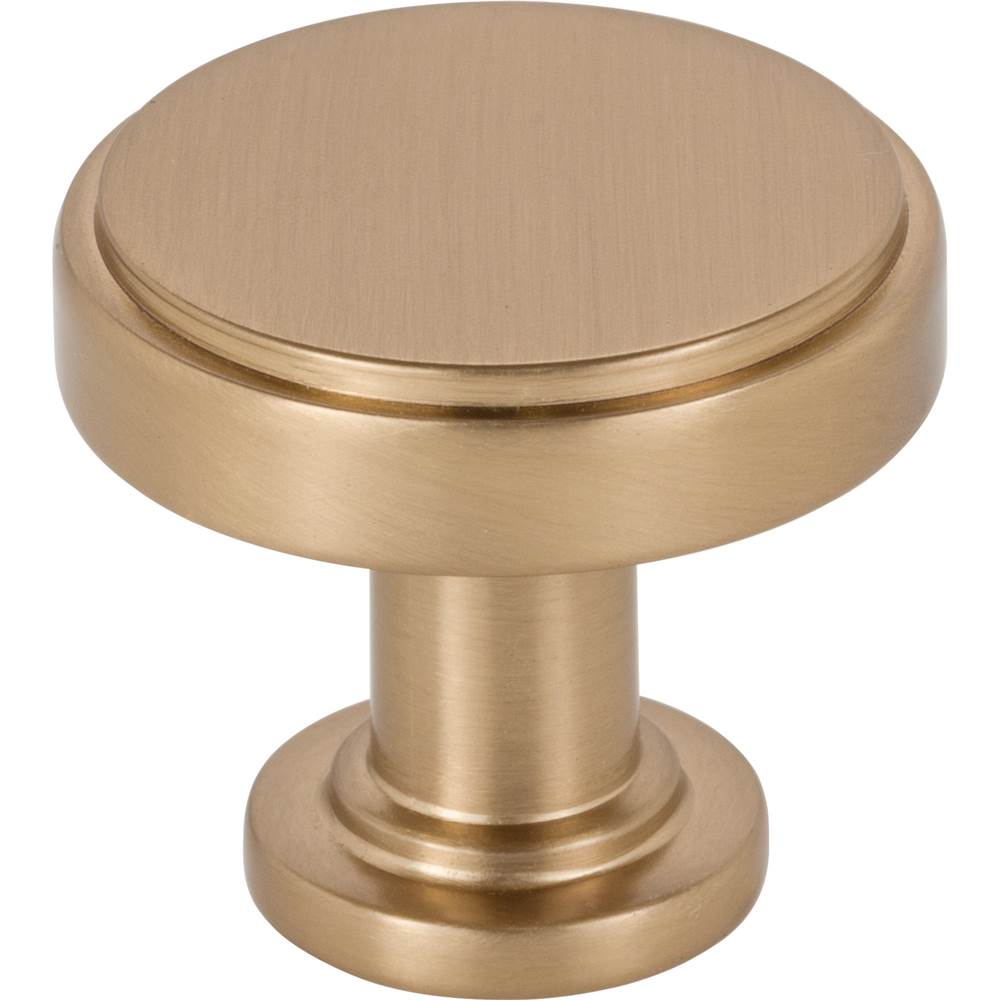 Jeffrey Alexander - 1-1/4'' Diameter Satin Bronze Richard Cabinet Knob - Satin Bronze