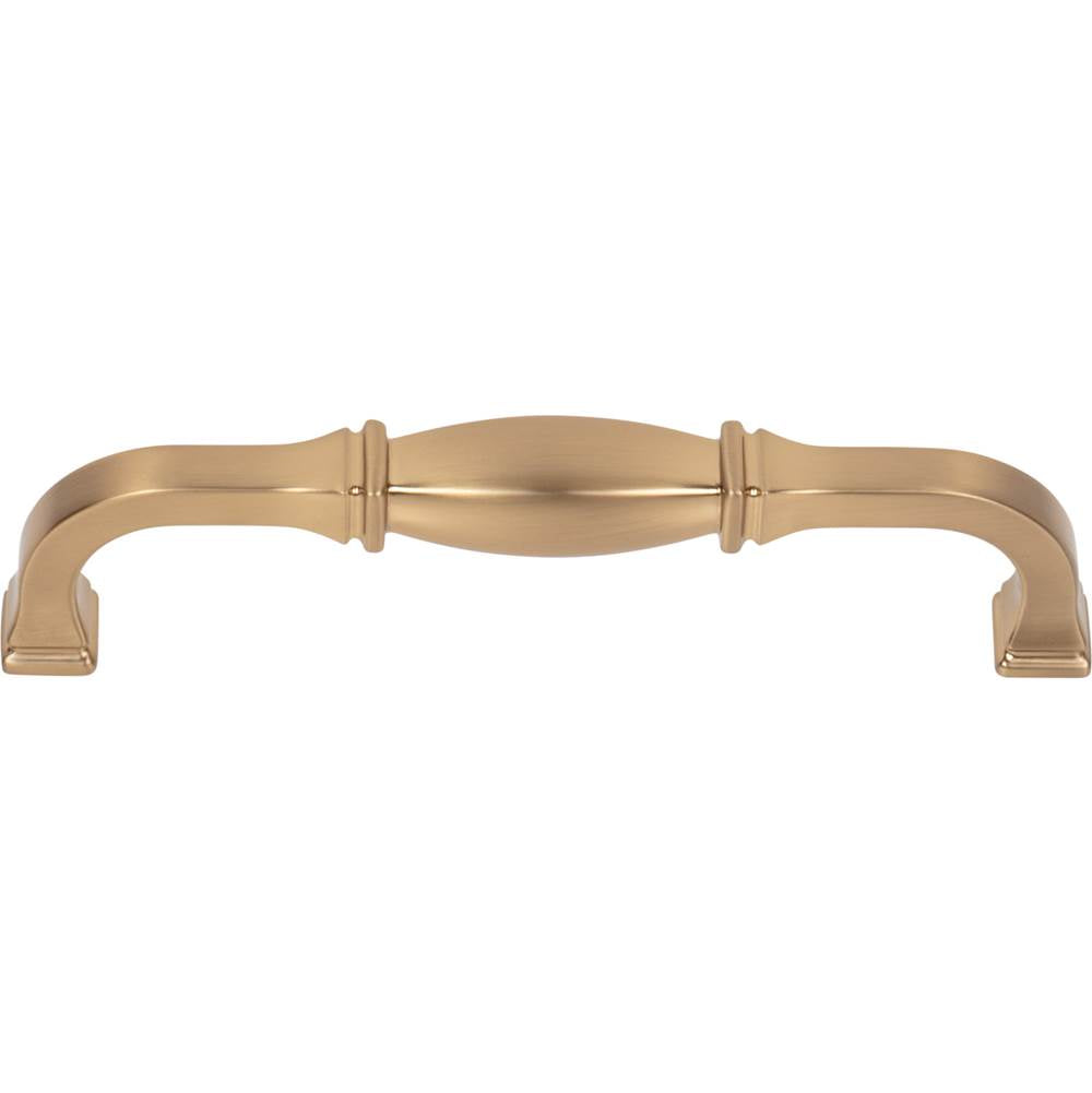 128 mm Center-to-Center Satin Bronze Audrey Cabinet Pull