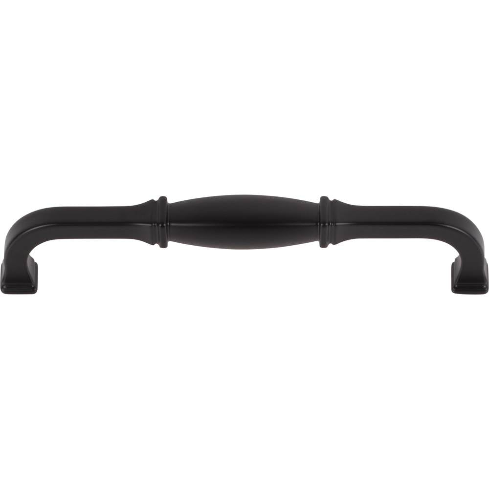 160 mm Center-to-Center Matte Black Audrey Cabinet Pull