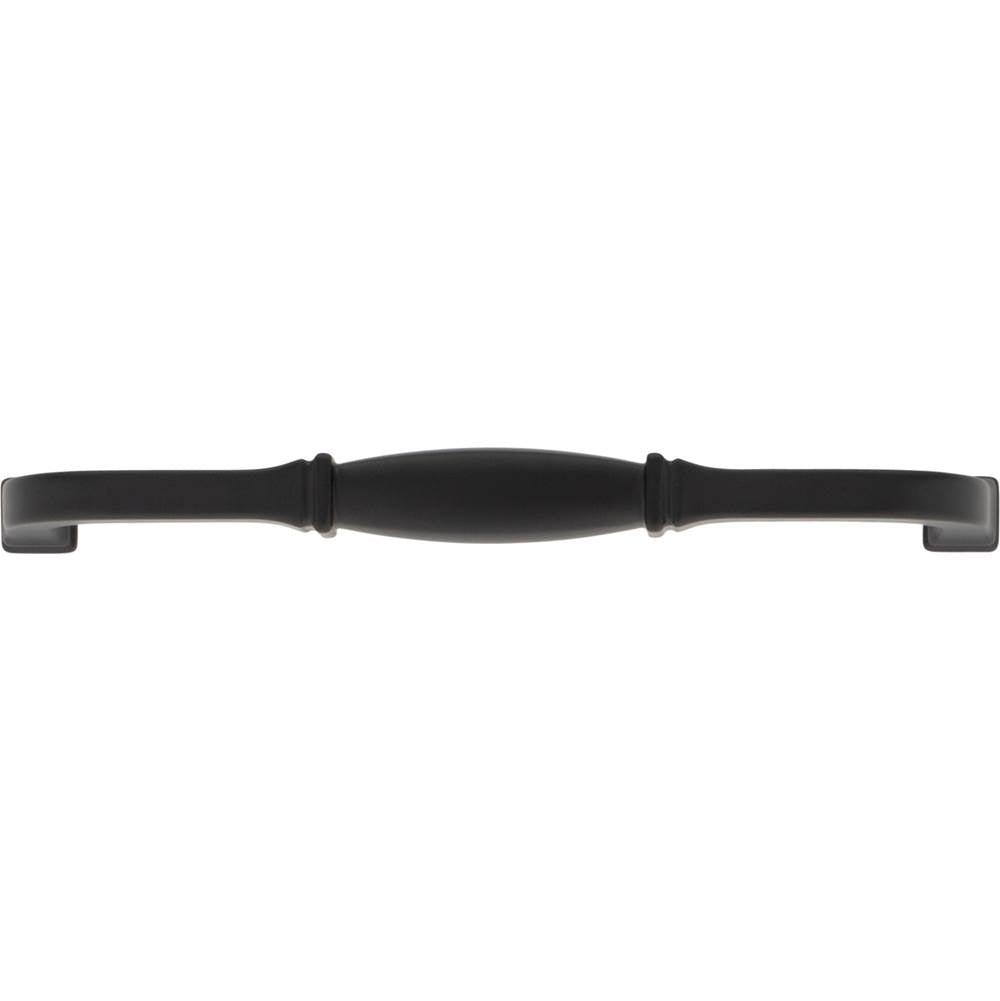 160 mm Center-to-Center Matte Black Audrey Cabinet Pull