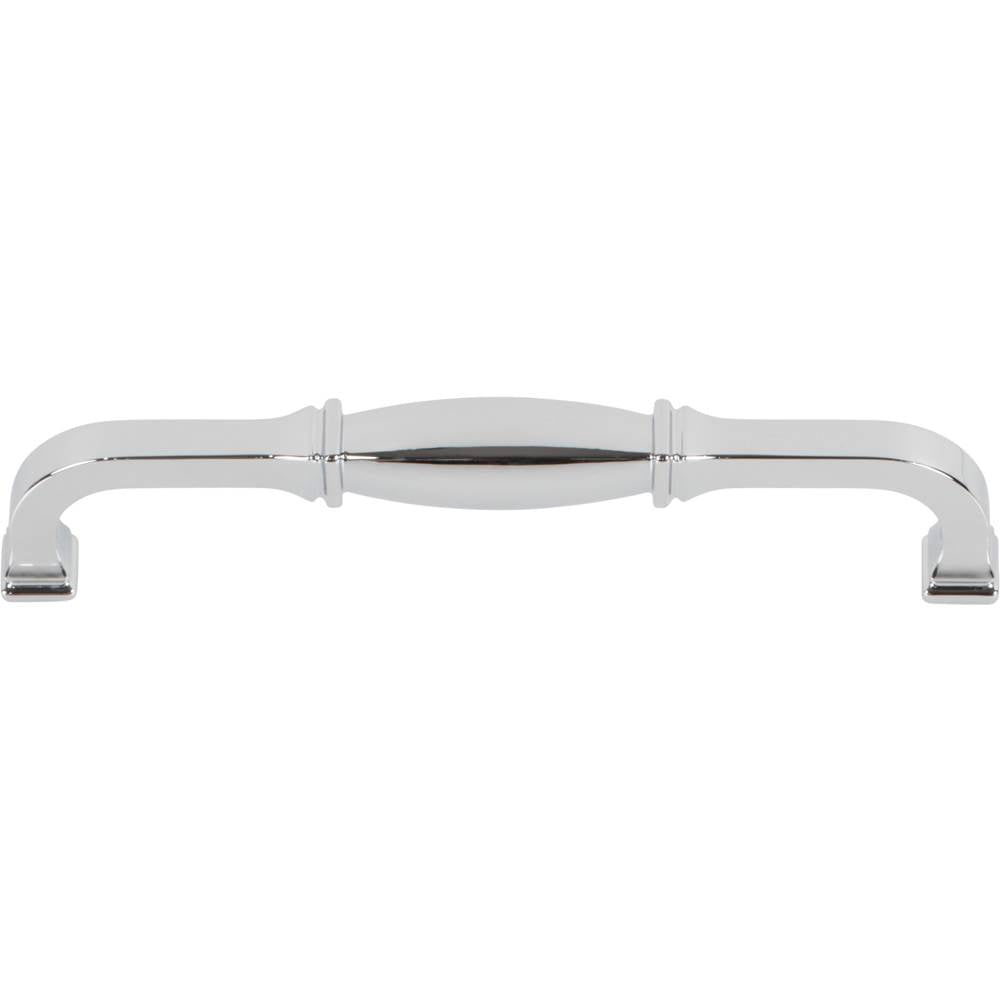 160 mm Center-to-Center Polished Chrome Audrey Cabinet Pull