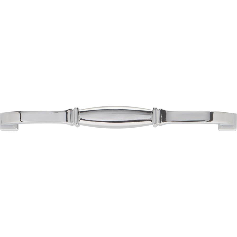 160 mm Center-to-Center Polished Chrome Audrey Cabinet Pull