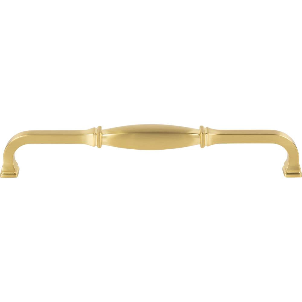 18'' Center-to-Center Brushed Gold Audrey Appliance Handle