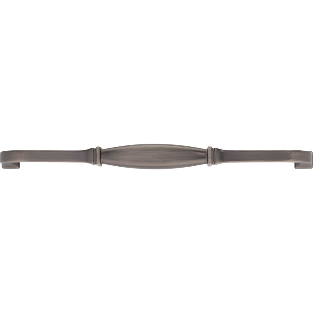 18'' Center-to-Center Brushed Pewter Audrey Appliance Handle