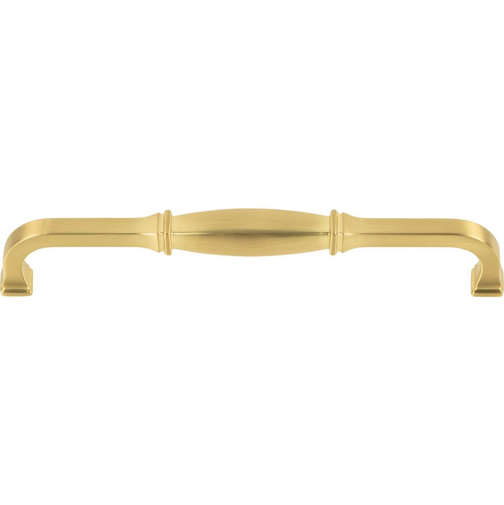 192 mm Center-to-Center Brushed Gold Audrey Cabinet Pull