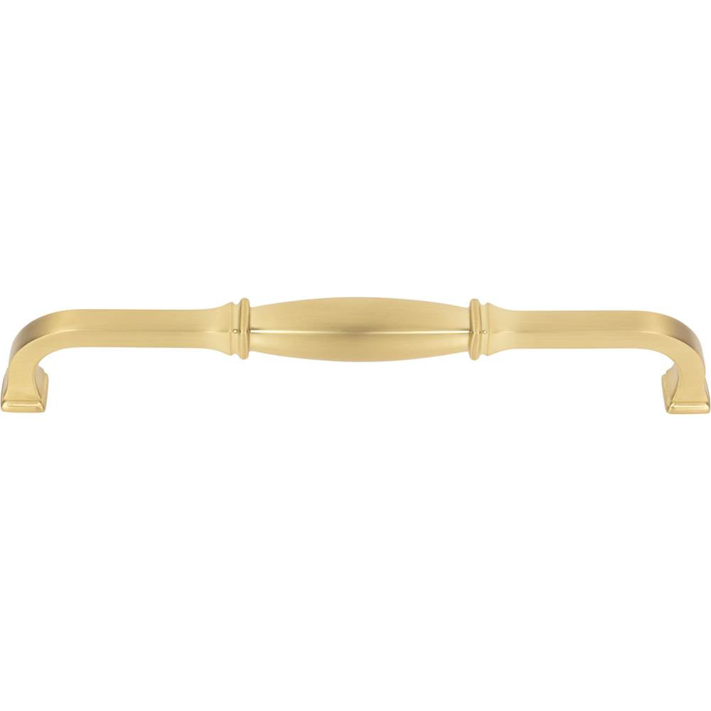 192 mm Center-to-Center Brushed Gold Audrey Cabinet Pull