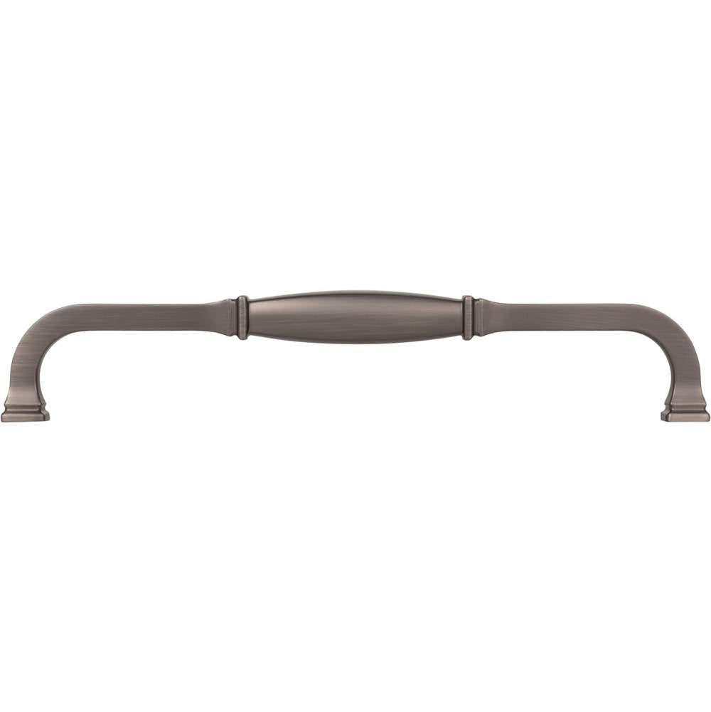 192 mm Center-to-Center Brushed Pewter Audrey Cabinet Pull