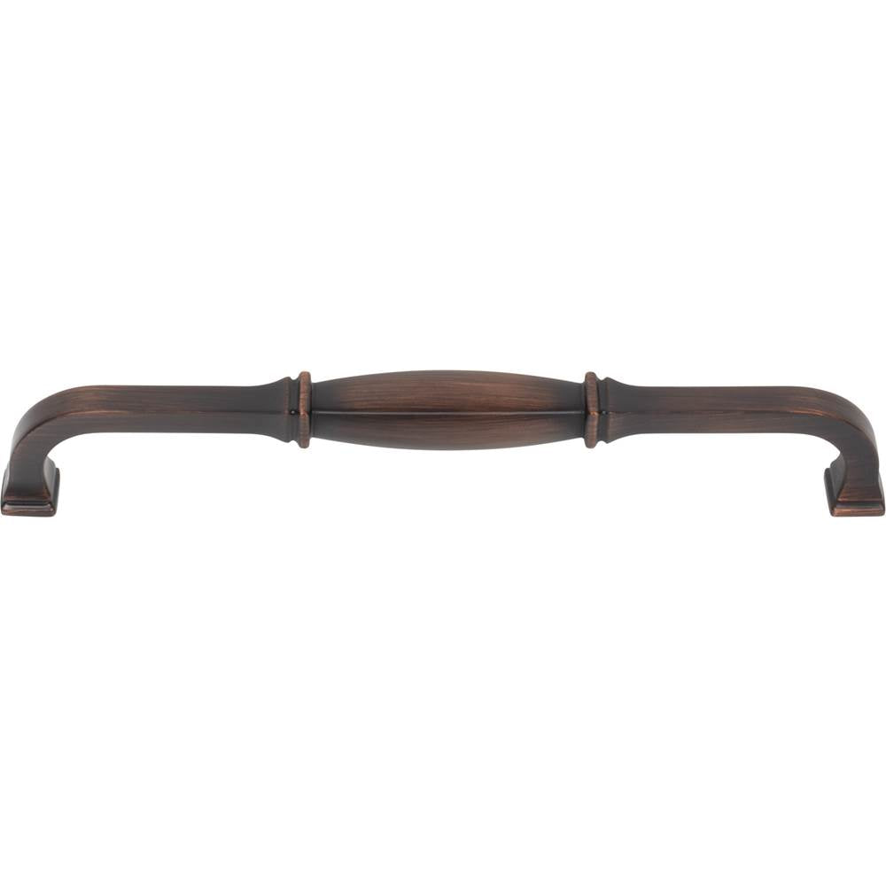 192 mm Center-to-Center Brushed Oil Rubbed Bronze Audrey Cabinet Pull