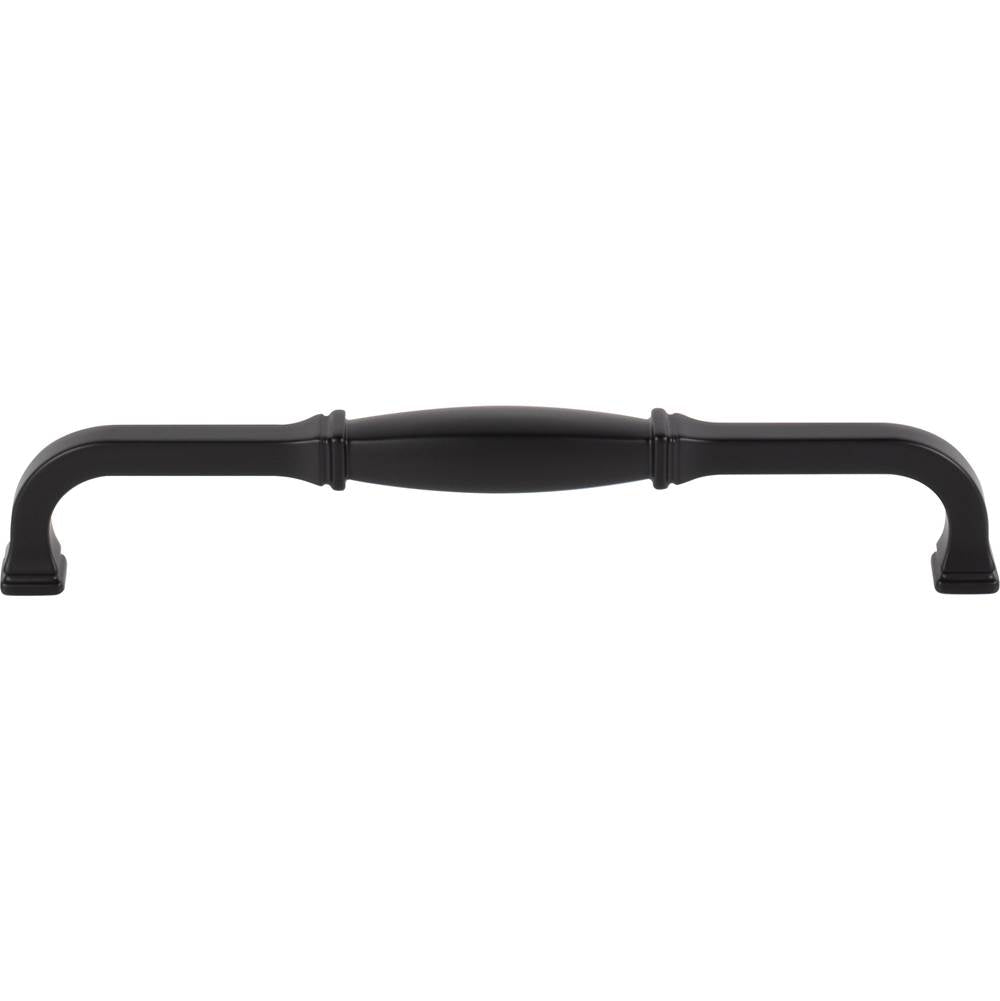 192 mm Center-to-Center Matte Black Audrey Cabinet Pull