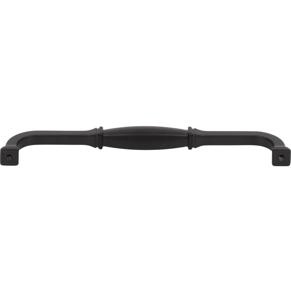 192 mm Center-to-Center Matte Black Audrey Cabinet Pull