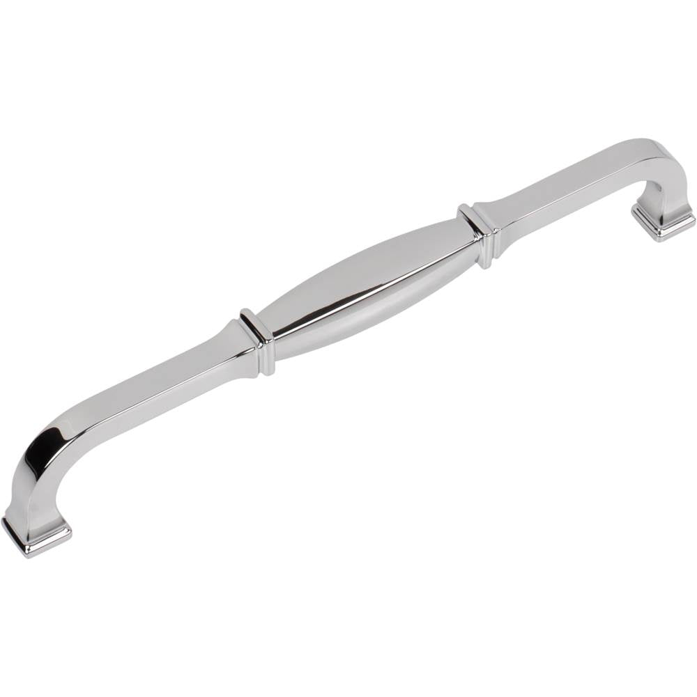 192 mm Center-to-Center Polished Chrome Audrey Cabinet Pull