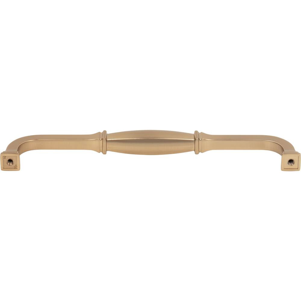 192 mm Center-to-Center Satin Bronze Audrey Cabinet Pull
