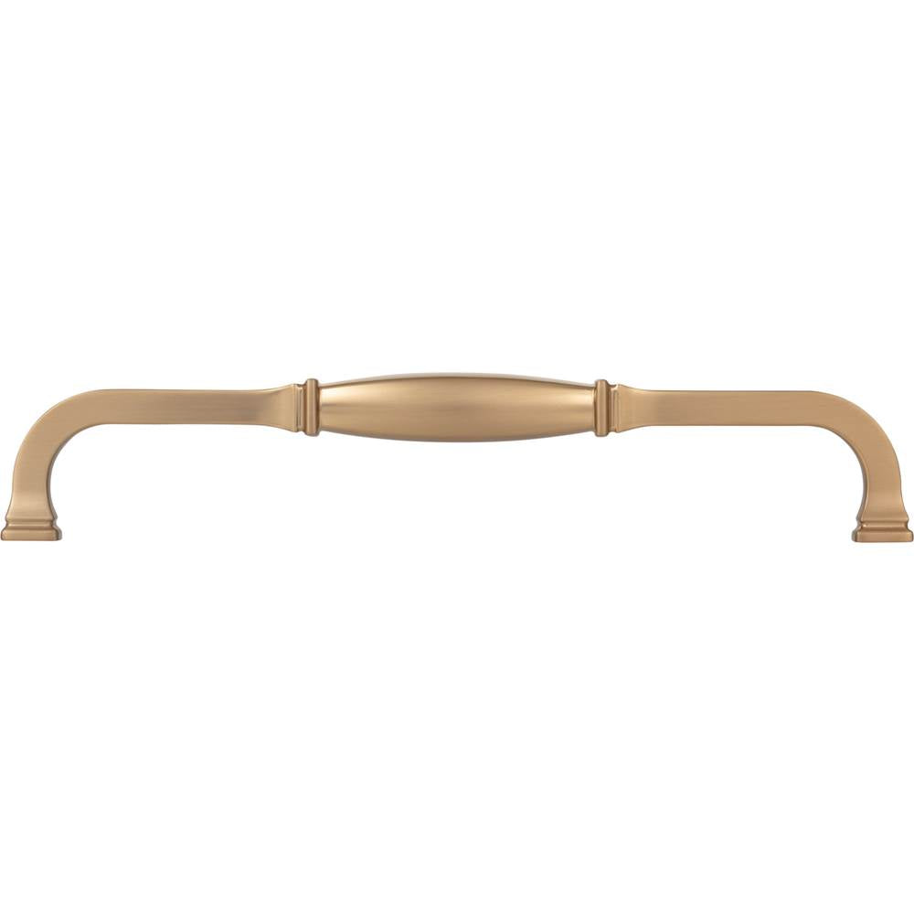 192 mm Center-to-Center Satin Bronze Audrey Cabinet Pull