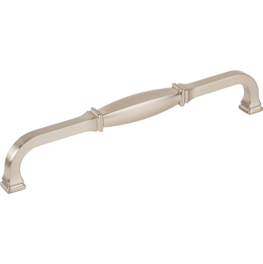 Jeffrey Alexander - 192 mm Center-to-Center Satin Nickel Audrey Cabinet Pull - Satin Nickel