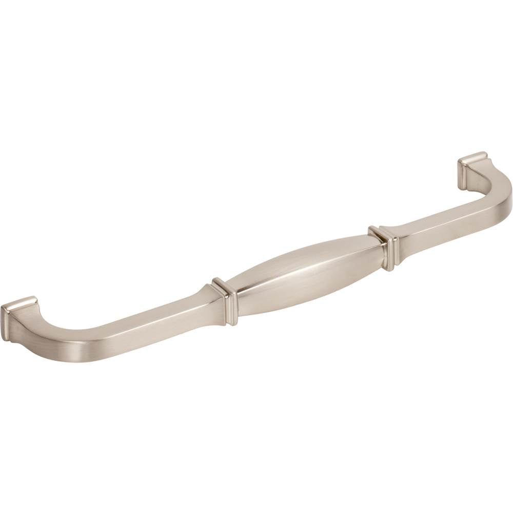 192 mm Center-to-Center Satin Nickel Audrey Cabinet Pull