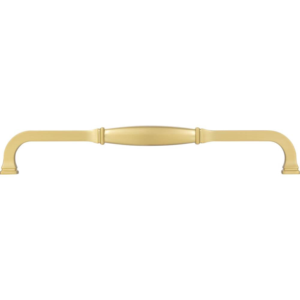 224 mm Center-to-Center Brushed Gold Audrey Cabinet Pull