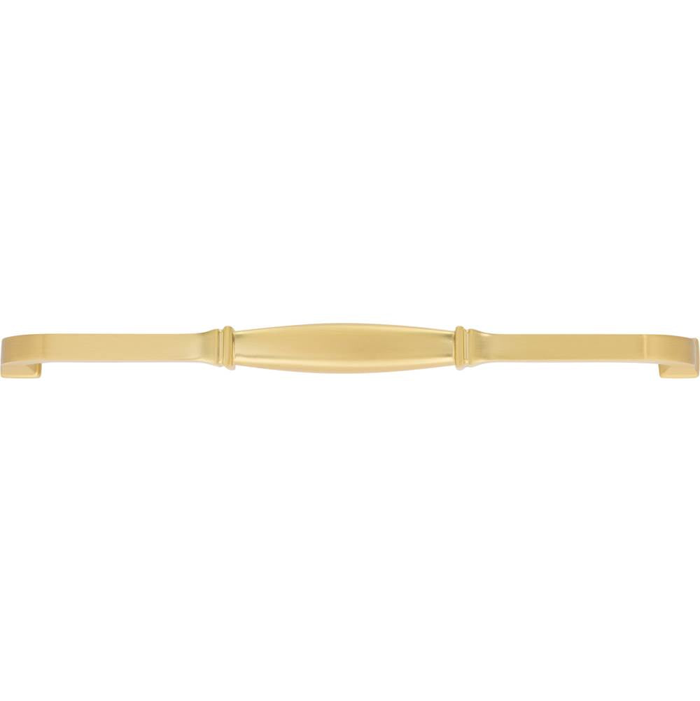 224 mm Center-to-Center Brushed Gold Audrey Cabinet Pull
