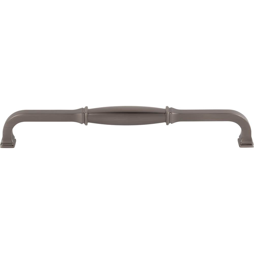 224 mm Center-to-Center Brushed Pewter Audrey Cabinet Pull