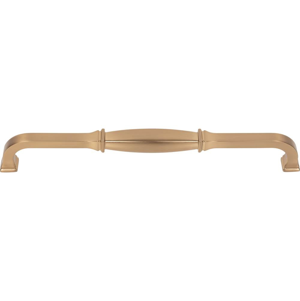 224 mm Center-to-Center Satin Bronze Audrey Cabinet Pull