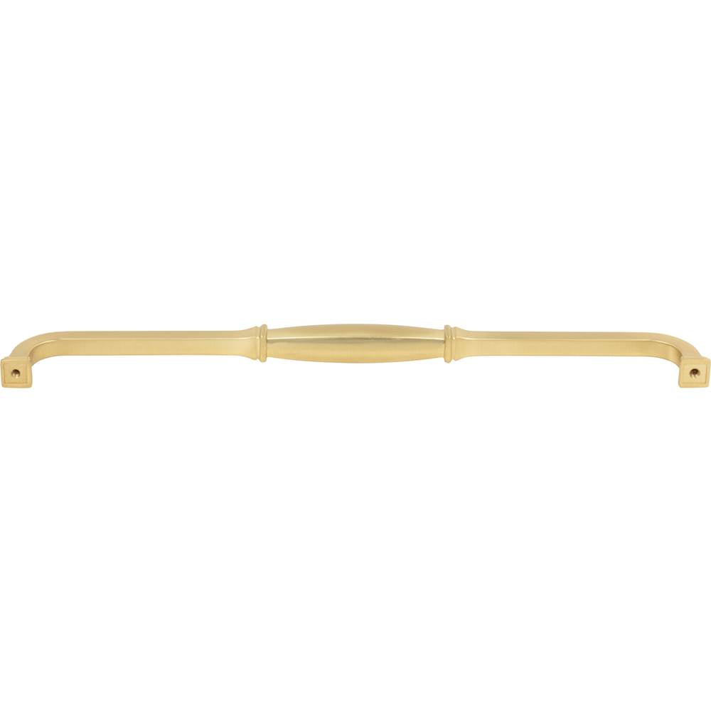 305 mm Center-to-Center Brushed Gold Audrey Cabinet Pull