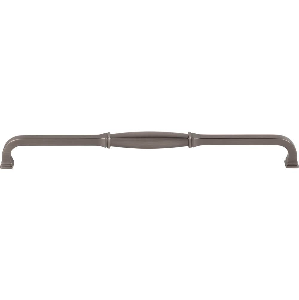 305 mm Center-to-Center Brushed Pewter Audrey Cabinet Pull