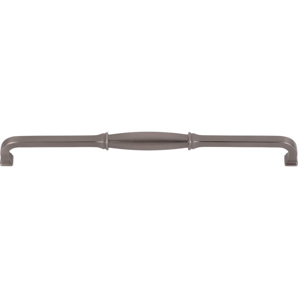 305 mm Center-to-Center Brushed Pewter Audrey Cabinet Pull