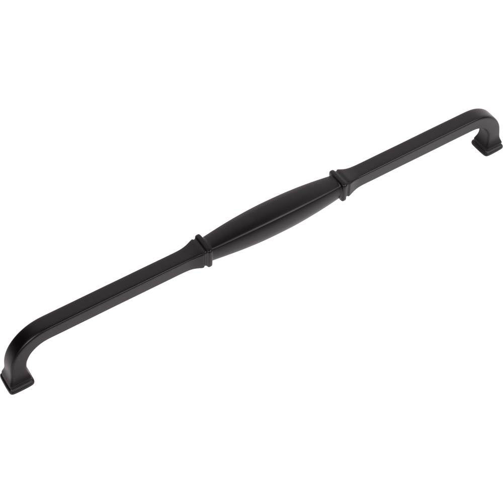 305 mm Center-to-Center Matte Black Audrey Cabinet Pull