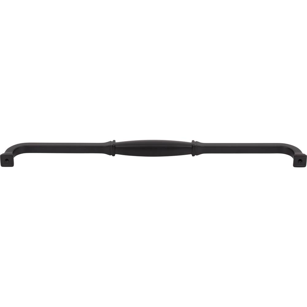 305 mm Center-to-Center Matte Black Audrey Cabinet Pull