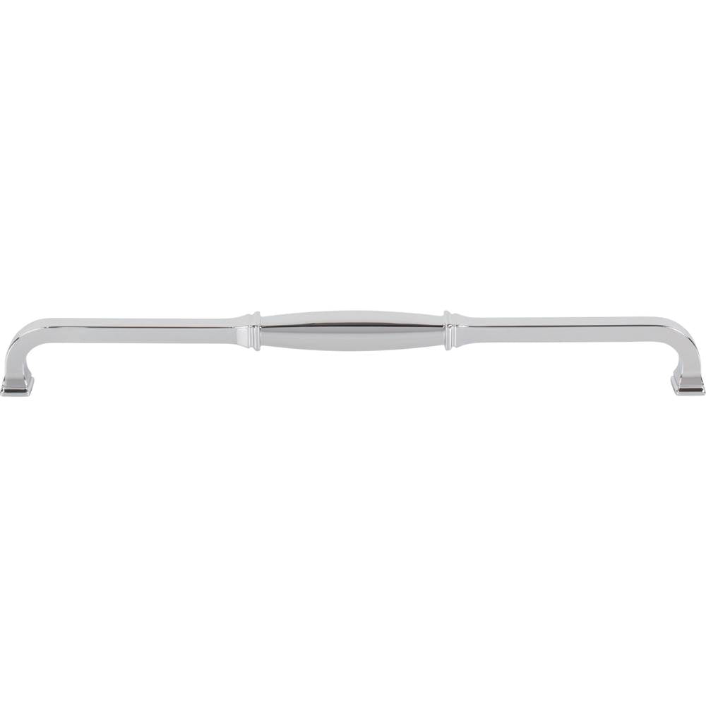 305 mm Center-to-Center Polished Chrome Audrey Cabinet Pull