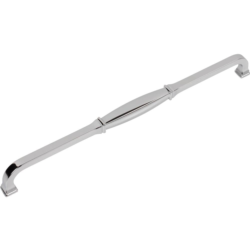 305 mm Center-to-Center Polished Chrome Audrey Cabinet Pull