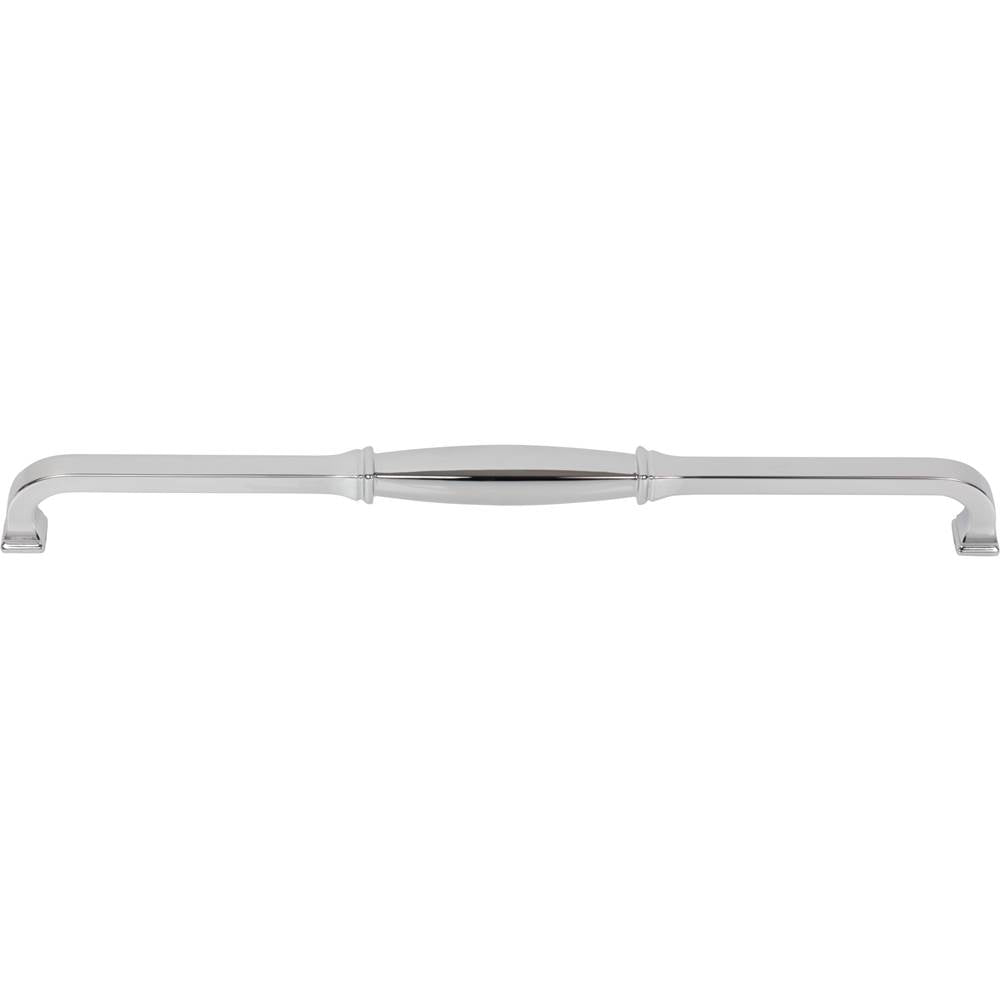 305 mm Center-to-Center Polished Chrome Audrey Cabinet Pull