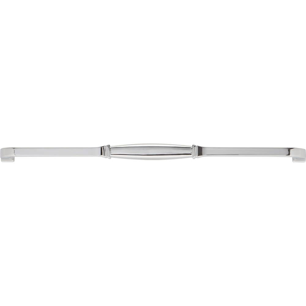 305 mm Center-to-Center Polished Chrome Audrey Cabinet Pull