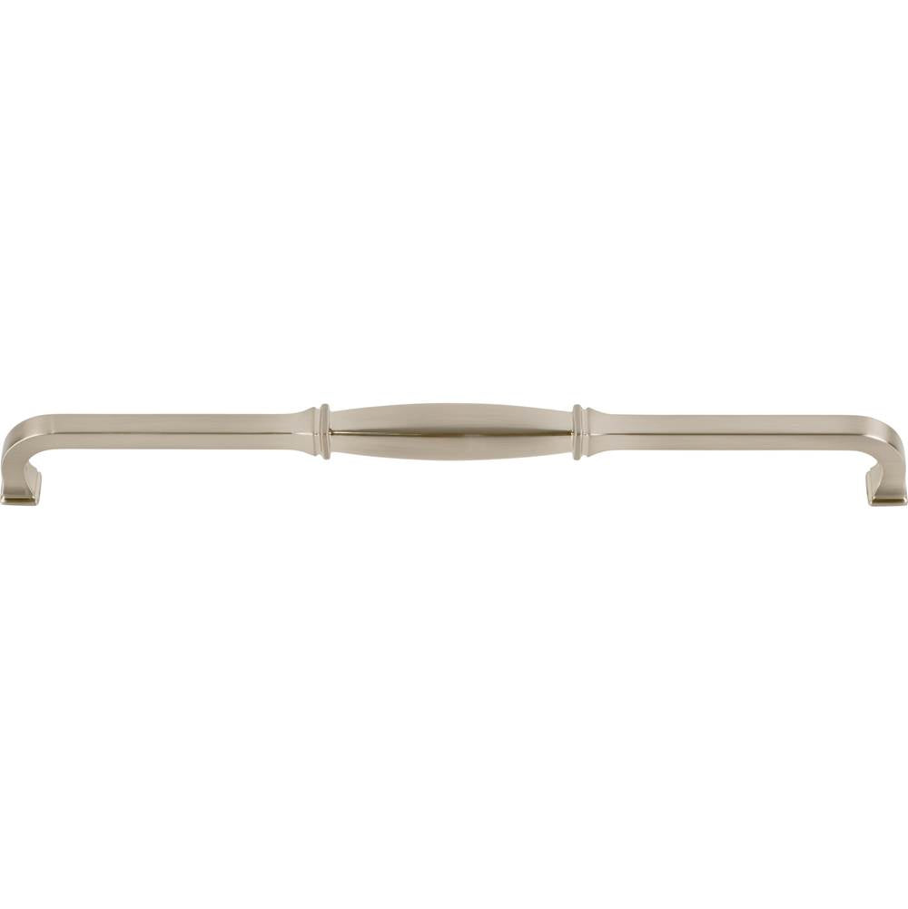 305 mm Center-to-Center Satin Nickel Audrey Cabinet Pull