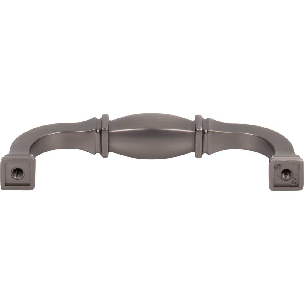 96 mm Center-to-Center Brushed Pewter Audrey Cabinet Pull