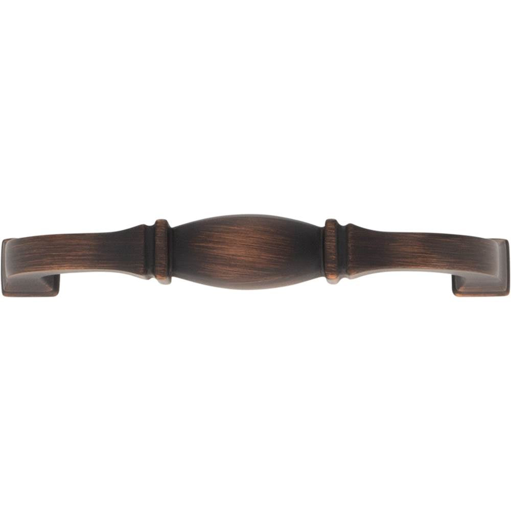 96 mm Center-to-Center Brushed Oil Rubbed Bronze Audrey Cabinet Pull