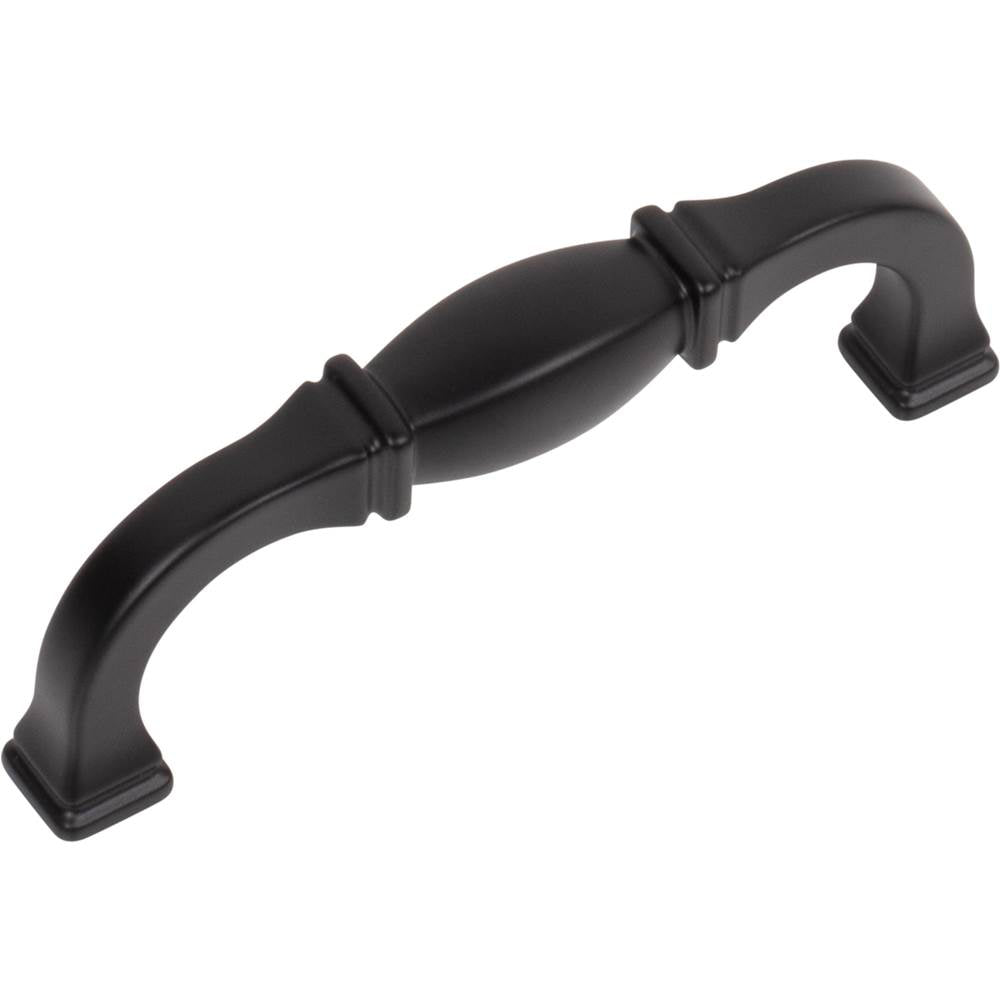 96 mm Center-to-Center Matte Black Audrey Cabinet Pull