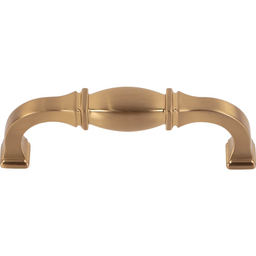 96 mm Center-to-Center Satin Bronze Audrey Cabinet Pull