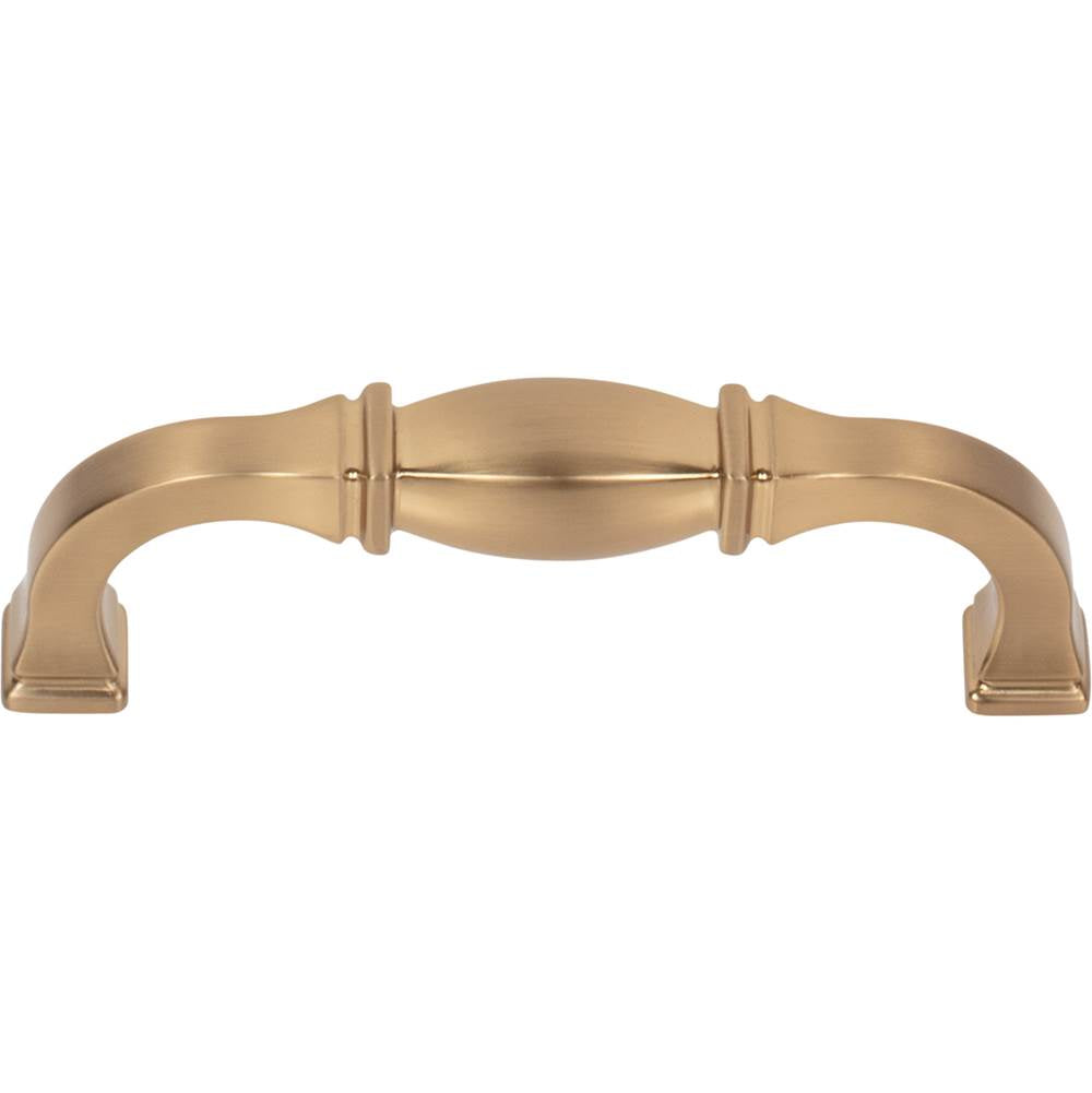 96 mm Center-to-Center Satin Bronze Audrey Cabinet Pull