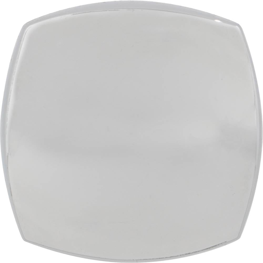 1-3/8'' Overall Length Polished Chrome Square Audrey Cabinet Knob