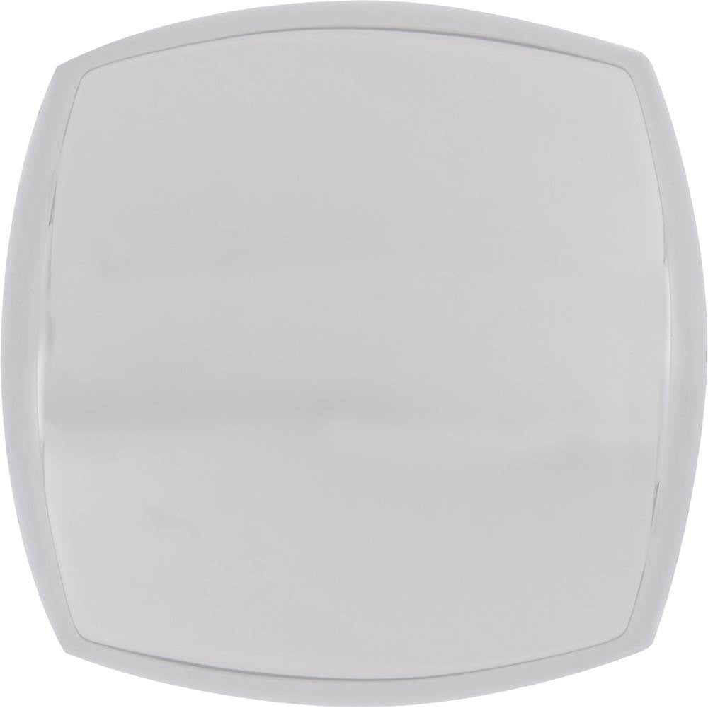 1-1/8'' Overall Length Polished Chrome Square Audrey Cabinet Knob