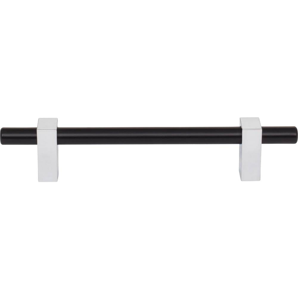 128 mm Center-to-Center Brushed Gold Larkin Cabinet Bar Pull